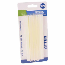 11mm Hot Melt Glue Gun Sticks - Pack of 10