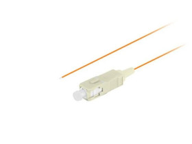 PIGTAIL ŚWIATŁOWÓD MM SC/UPC OM2 EASY STRIP 50/125 2M POMARAŃCZOWY LANBERG
