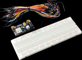Breadboard Set, 830 Contacts, Power Module