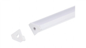 Zaślepka Pcv Corner Biała Z Otworem