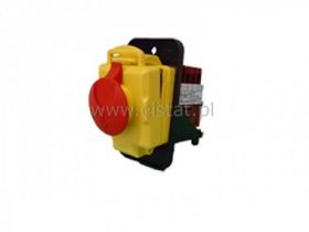 Wył. elektromag. 3F DZ-07 c:400V 16A 10p grzyb