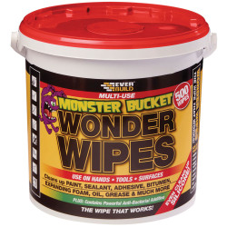 Everbuild MONSTERW Monster Wonder Wipes (Tub 500)