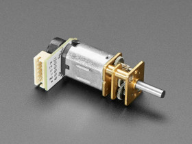 N20 DC Motor with Magnetic Encoder - 6V with 1:100 Gear Ratio