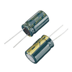 10szt. KONDENSATOR 2,2UF 400V ELEKTROLITYCZNY Ø8x12mm 10% 105°C LOW ESR JCCON