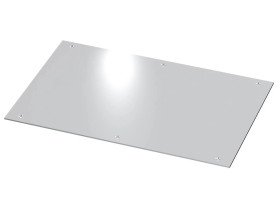 Bopla IT 004525 AD-A-2-EQ (95124525) - panel górny/dolny do obudowy Intertego IT ..4525 wykonany z anodyzowanego aluminium, 2mm