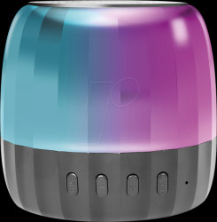 SP0064 Speaker, Bluetooth, RGB, black