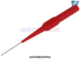Igła pomiarowa 1mm do nakłuwania izolacji czerwona