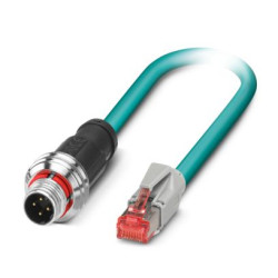 Kabel Ethernet Cat5 długość 2m Z zakończeniem Phoenix Contact Poliuretan