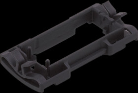 Mounting adapter, 32 x 12.5 x 63 mm for pipe fastening, E12163