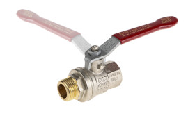 Zawór kulowy korpus mosiężny BSPP 40bar 1/2cal 580psi RS PRO