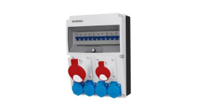 Rozdzielnica Budowlana Jun 1X32a 1X16a 4X230v Z Zabezpieczeniami Ip54...