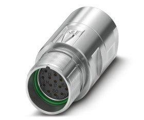 Złącze wielostykowe przemysłowe 17-pinowe M23 Montaż na kablu Gniazdo Phoenix Contact