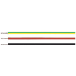 Helukabel 51437 HELUTHERM Cable 1x25 mm&#xB2; Red Heat-resistant per metre