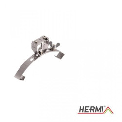 Podpora przewodu płaskiego 20x3 na gąsior L-180mm, stal nierdzewna