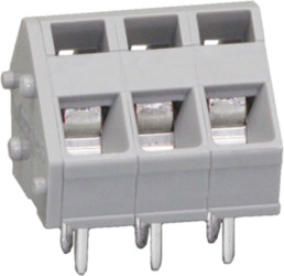 PCB terminal, 1 pole, pitch 7.5 mm, AWG 28-12, 24 A, cage clamp, blue, 236-754
