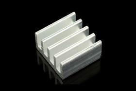 DFRobot AL Heat Sink (With adhesive tape) - 13*13*7mm