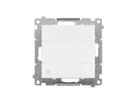 SIMON 55 Zaślepka ramki antybakteryjny biały TPS.01/AB111 KONTAKT SIMON