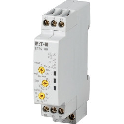 Timer Relay 240V ac 1-stykowy Eaton 0.05 → 360000s 262689 ETR2 Przekaźnik czasowy funkcyjny
