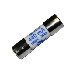 BEZPIECZNIK DO MIERNIKA UNI-T I INNYCH 440mA 1000V FAST DMI-440mA AC/DC 10x35