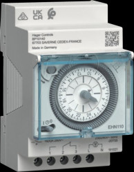 EHN110 Electromechanical clock relay without power reserve, daily clock