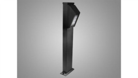 Słupek Ogrodowy Led Malin 6W Ww Czarna 60Cm