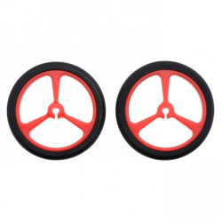 Koła 40x7 mm - czerwone - Pololu 1453