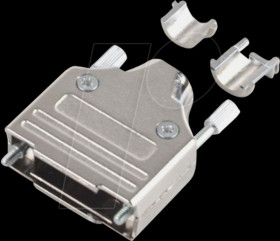 MHDM9-K D-Sub cap, 9-pin, straight, silver, size E