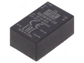 Przetwornica DC/DC 10W 43-160VDC 5VDC Iwyj 2000mA RSDW10H-05
