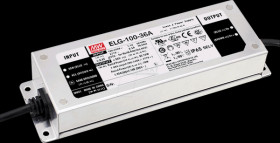 ELG-100-36AB-3Y Switching Power Supply f. LED, 96 W, 36 V DC, 2660 mA