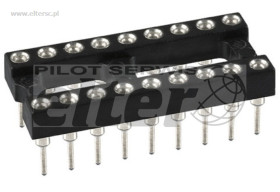 Podstawka DIL18 PIN THT precyzyjna