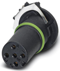 Złącze wielostykowe przemysłowe 5-pinowe M12 Gniazdo Phoenix Contact