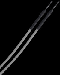 Flexible jumpers, 15 cm, plug/plug, grey