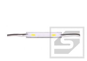 Moduł LED MINI Z-2;0.385W;40lm;12V; 8000K;120st.;32x5x3mm;2SMD4014;IP66