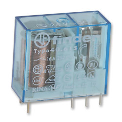 Przekaźnik elektromagnetyczny SPDT, 24VDC, 16A/250VAC, Finder 40.61.7.024.0000