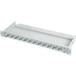 Telegärtner 100021691 FO patch panel 24 ports ST 1U 19" rackmount