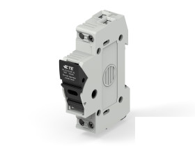 Oprawa bezpiecznikowa Uchwyt bezpiecznika modułowego rozmiar: 10 x 38mm 30A 600V Zacisk TE Connectivity