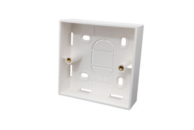 Puszka elektroinstalacyjna, seria: HTC, l. ścieżek: 1, materiał: ABS, typ montażu: Ścienny, 86x86x37mm