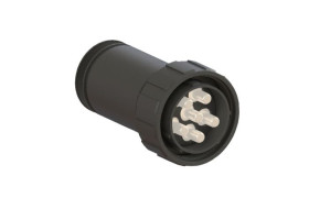 Złącze wielostykowe przemysłowe 6-pinowe Montaż na kablu Wtyczka Bulgin