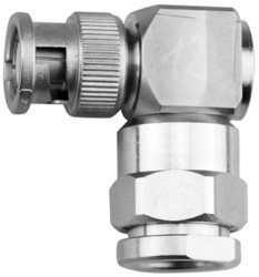 Złącze koncentryczne Montaż na kablu Męski 50Ω typ złącza Złącze BNC 0 to 4GHz, zaciskane typ kabla RG213/U
