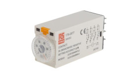 Przekaźnik Czasowy Zwłoczny Jednofunkcyjny 0.1 › 1S 4Pdt 4-Stykowy 4Pdt 24V Dc