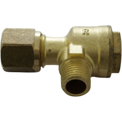 Aerotec 9412186 Pneumatic Check Valve 1/4 Inch Thread for Compressors