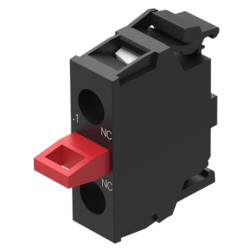 Nasadka przełącznika Powolna produkcja 1 NC Montaż na podstawie EAO