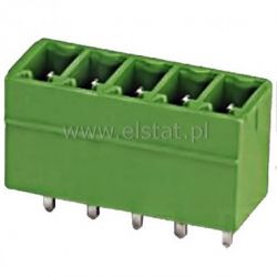 Listwa montaż. pionow 5-zacisk. męska r = 3,5mm