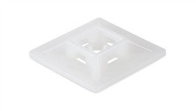 Podstawka Montażowa Samoprzylepna Mops 28X28 Biała /20Szt./