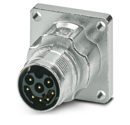 Złącze wielostykowe przemysłowe 8-pinowe M17 Montaż przedni Wtyczka Phoenix Contact