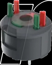 1.20.126.003/0000 Switching element (RAFIX FS) 1 NC+1 S, with lamp socket, THT LED