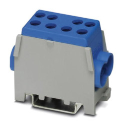 Kostka zaciskowa na szynie DIN Phoenix Contact poziomy: PojedynczyŚruba UDB 2X35/25 BU 125A 400 V