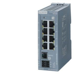 Switch przemysłowy zarządzalny SCALANCE XB208, 8x 10/100 Mbit/s RJ45, tryb EtherNet/IP, 6GK5208-0BA00-2TB2