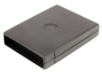 KM-20 Obudowa z tworzywa KM20 wymiary: 91x68x18mm - czarna - ABS