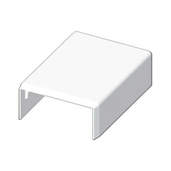 Końcówka listwy LHD 40x20mm biały KOPOS